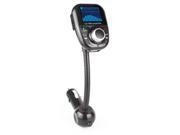 BT002 Bluetooth Car Kit FM Transmitter with Remote Control HandsFree Speakerphone LCD Screen Car USB Charger