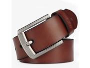 100% Cowhide Genuine Leather Belts for Men BAIEKU Brand Strap Male Pin Buckle Vintage Jeans Cowboy Mens Belts Luxury