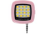 Mini 16 LED Night Using Selfie Enhancing Dimmable Flash Fill in Light for Smartphone Tablets