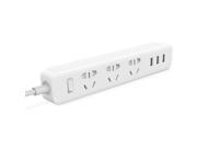 Original Xiaomi Multifunctional Smart Power Strip Socket with 3 USB Standard Extension Socket Plug Home Electronics