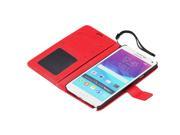 Crazy Horse Skins PU Leather Flip Case for Samsung Galaxy Note3 Card Slot Photo Frame Wallet Cover