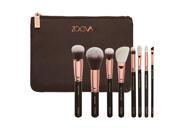 Zoeva 8pcs Makeup Brushes Professional Rose Golden Luxury Set Brand Make Up Tools Kit Powder Blend Brushes