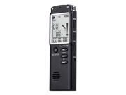 Portable 8GB Voice Activated 650h USB Digital Audio Voice Recorder Dictaphone Stereo MP3 Player Black
