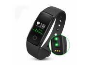 ID107 Bluetooth Fitness Bracelet Heart Rate Monitor Smart Band Activity Tracker Wristband for iOS Android