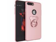 Luxury 3D Finger Ring Hard Kickstand Holder Stand Case for iPhone 7 Plus Phone Cases Cover Shockproof Armor