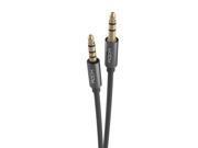 ROCK Multi functional Audio Cable with Mic 80cm Jack Device Male to Male 3.5mm to 3.5mm Universal Auxiliary Stereo Cord Device