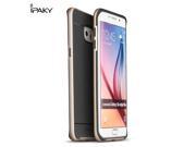IPAKY Brand Case Cover TPU PC Frame Slim Back Cover Original Phone Cases for Samsung Galaxy S7 Edge