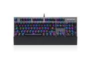 Motospeed CK108 Original USB Professional Wired Gaming Keyboard Qwerty with Palmrest 18 Colors Backlights For PC Desktop Laptop