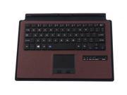 For Microsoft Surface 3 10.8 Tablet Ultrathin Portable Aluminum Bluetooth Keyboard Touchpad Case