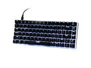 Original Ajazz AK33 Mechanical keyboard 82 Keys USB Wired Gaming Keyboard with Backligh for Tablet Desktop Computer Peripherals