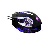 Professional Colorful Backlight 4000DPI Optical Wired V5 Gaming Mouse PC Laptop Tech Adjustable DPI Mice Gamer