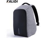 KALIDI Anti theft Waterproof Laptop Backpack Men External USB Charge Notebook Backpack for Women 15.6 Computer Bag Mochila