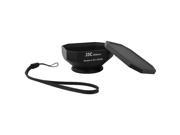 JJC LH DV30B Universal 30mm camcorder Lens Hood for Sony JVC Canon