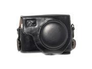 O.N.E OC i10B Black PRO PU Leather Camera Case Bag Cover For PENTAX Optio I 10 digital camera Replaces PENTAX O CC102
