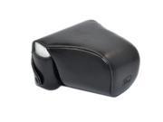 O.N.E OC GF1S Black PU Leather Camera Case Bag Cover Pouch For Panasonic DMC GF1