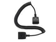 JJC FC S3 1.4m TTL Off Camera Sync Shoe flash Cable Connecting Cord For Sony A900 A700 350 A300 A200 HVL F58AM HVL F56AM HVL F42AM HVL F36AM Minolta Z5 7Hi 7D 5