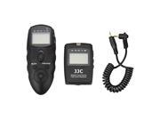 JJC WT 868 CABLE C Wireless Multifunction LCD Timer Remote Control For Canon EOS 760D 750D 700D 650D 600D 550D 70D 60D 100D 1200D 1100D Rebel T6i T6s SL1 T5i T5