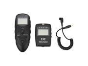 JJC WT 868 CABLE F Wireless Multifunction LCD Timer Remote Control For Sony A77II A99 A57 A37 A35 A65 A77 A450 A560 A560 A580 A55 A500 A550 A850 Replace SONY RM