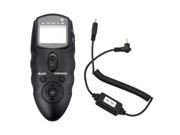 JJC MT 636 CABLE S Multi Exposure LCD Timer Infrared Remote For Sony DSC F717 DSC F828 DSC R1 DSC V1 DSC V3