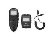 JJC WT 868 CABLE J Wireless Multifunction LCD Timer Remote Control For Olympus OM D E M5II E M10 E M1 E M5 E PL6 E PL7 STYLUS SH 1 E P5 STYLUS 1 SP 590 UZ as RM