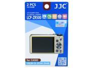 JJC LCP ZR500 Guard Film Digital Camera LCD Screen Protector For Casio EXILIM EX ZR500 ZR400