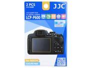 JJC LCP P600 Guard Film Digital Camera LCD Screen Protector For Nikon Coolpix P600