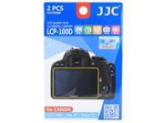 JJC LCP 100D Guard Film Digital Camera LCD Screen Protector For Canon EOS 100D Kiss X7 Reble SL1