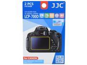 JJC LCP 700D Guard Film Digital Camera LCD Screen Protector For Canon EOS 700D 650D Kiss X7i X6i Rebel T5i T4i