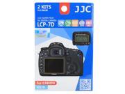 JJC LCP 7D Guard Film Digital Camera LCD Screen Protector For Canon EOS 7D