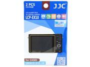 JJC LCP EX10 Guard Film Digital Camera LCD Screen Protector For Casio EXILIM EX 10 EX 100