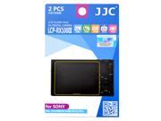 JJC LCP RX100III LCD Film Camera Screen Display Protector For Sony DSC RX100III RX100II RX1R RX1 Camera