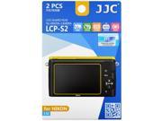 JJC LCP S2 LCD Display Guard Film Screen Protector Cover Case For Nikon 1 S2 Camera
