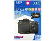 JJC LCP A77II LCD Guard Film Screen Display Hard Coating Protector For Sony SLT A77II Camera