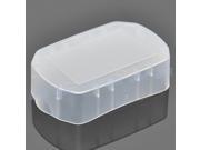JJC FC 600EX Flash Bounce Diffuser Cap Box Semi Transparent for Canon Speedlite 600EX RT
