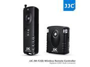 JJC JM F2 II Wireless Remote Control For Sony RX10 III A6300 RX1R II A7SII HX90V A7R II A7II A3500 A5100 A7 A7R A7S A5000 A6000