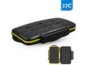 JJC Anti shock Water resistant SD Card Holder Camera Memory Card Case Storage Cover Protector For 8 PCS SecureDigital SD