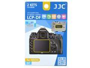 JJC LCP DF 2 Kits Guard Film Digital Camera LCD Display Screen Protector Cover For Nikon Df