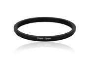 KIWI SD 77 72mm Step Down Metal Adapter Ring 77mm Lens to 72 mm UV CPL Accessory