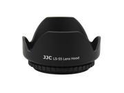 JJC LS 55 Universal 55mm Flower Petal Lens Hood for SLR DSLR Camera Lens
