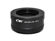 KIWI LMA M42_C M Lens Mount Adapter For M42 Screw Thread Lens to Canon EOS EF M Mirrorless Mount Camera