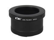 KIWI LMA TM_M4 3 Lens Mount Adapter For T T2 T Mount Lens to Panasonic Olympus M4 3 Micro 4 3 Mount Camera
