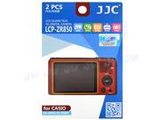 JJC LCP ZR850 LCD Guard Film Screen Protector Cover For Casio EX ZR850 EX ZR800 Camera