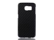 Carbon Fiber Leather Coated Plastic Cover Case For Samsung Galaxy S6 G9200 Cellphone S6 Cases