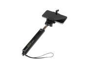 Bluetooth Selfie Stick With Cable Remote Extendable Monopod With Zoom Function Camera Shutter For Smartphone