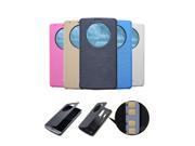 For LG G3 Case Luxury Quick Circle View Window Smart Case For LG G3 Cover NFC QI Wireless Charging IC Chip International Version