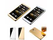 For Huawei Ascend Mate 7 Ultra Thin Aluminum Metal Bumper Case Acrylic Back Cover Gold Color