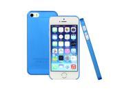 0.3mm Ultra Thin Slim Matte Frosted Phone Cases Transparent Clear Soft Cover For iPhone 5S