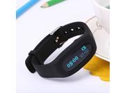 Silicone Waterproof Smart Wristband Bluetooth 4.0 Fitness Tracker Bracelet With LED Screen Support IOS 6.0 Andriod 4.3