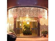 LED Light Strip Meteor Shower Rain Tube Snowfall LED Strip Light White Outdoor Decoration LED Light christmas lights 1000Leds Light 110V