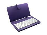 Universal USB Keyboard PU Leather Case Cover Stand For 7 inch Tablet With USB Cable To Fit Cover Case